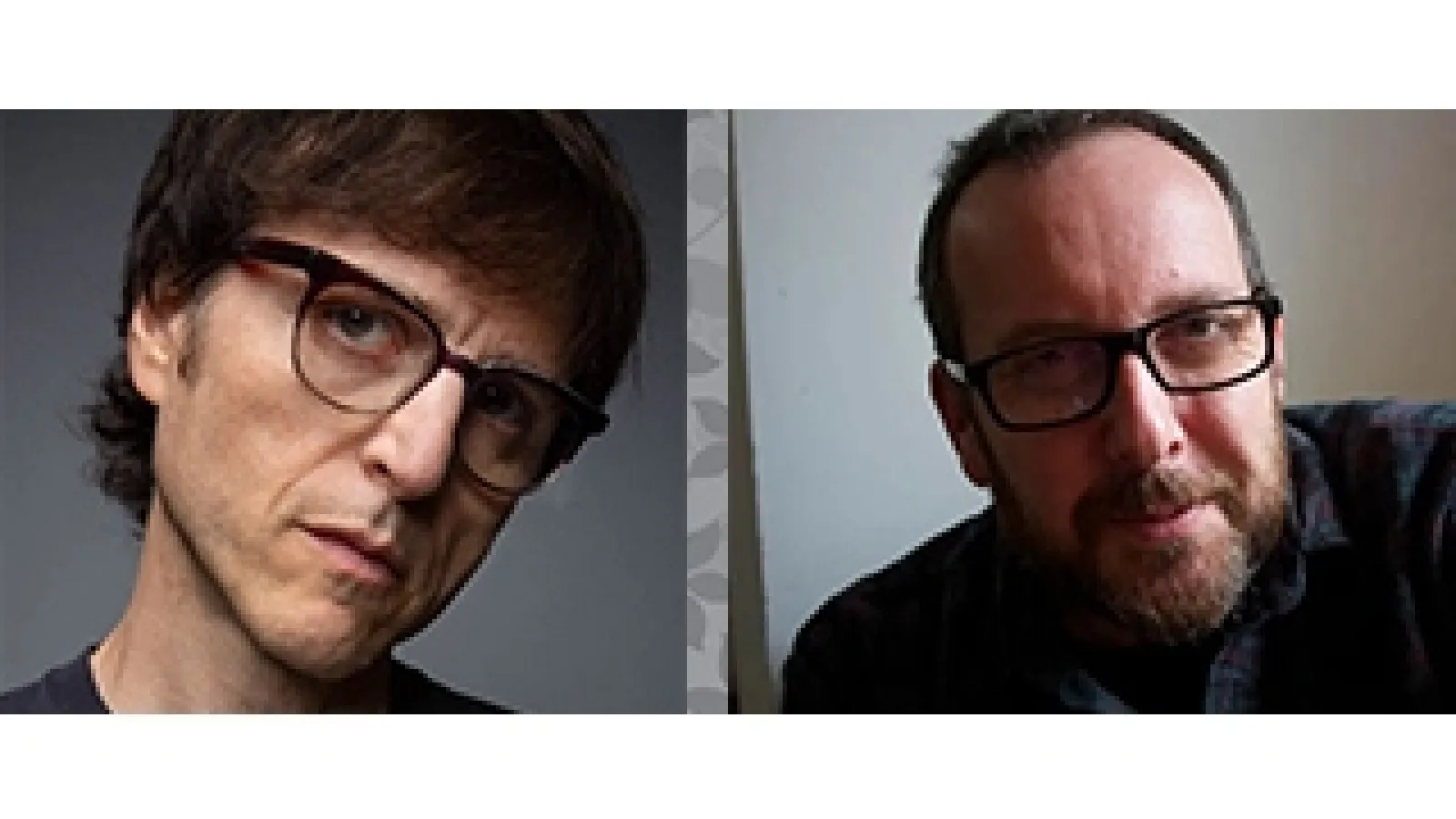 Portrait of Stephen Trask and A. O. Scott