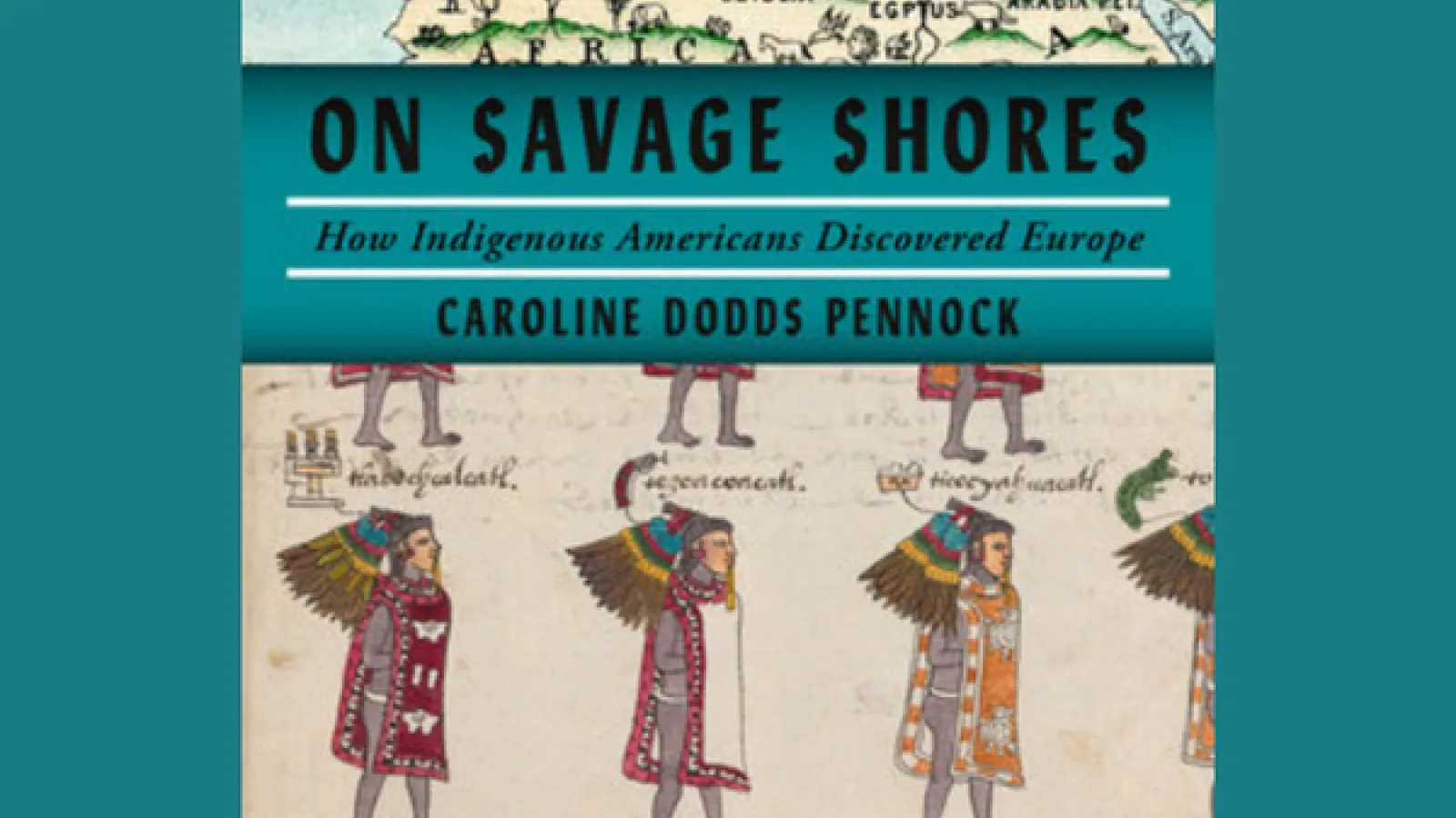 Cover of book "on savage shores"