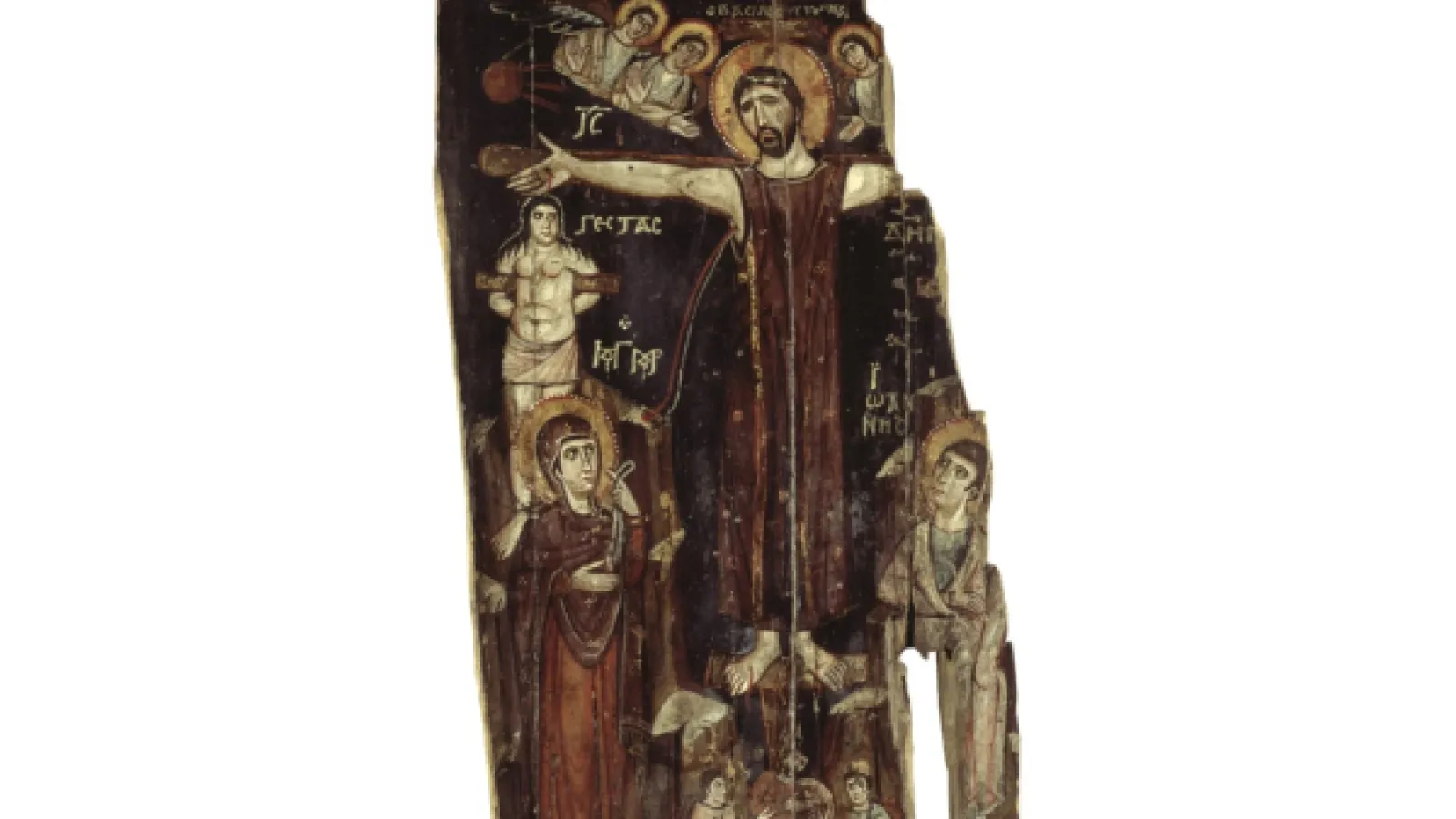Jesus and the Crucifixion from the St. Catherine Monastery in Sinai, Egypt