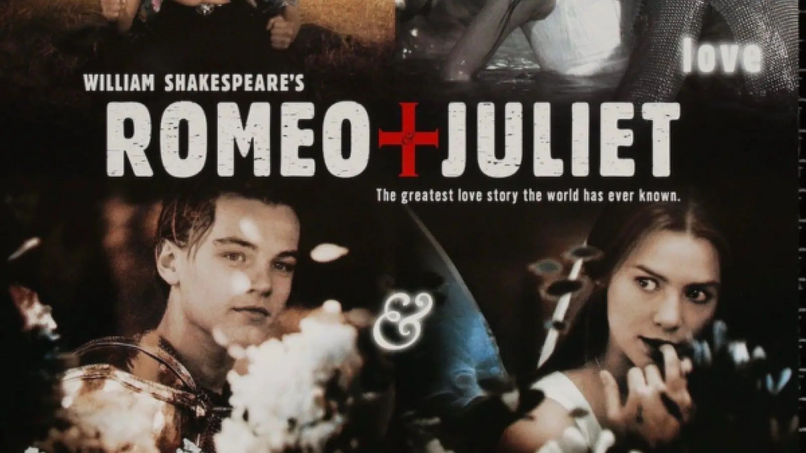 Romeo and Juliet gazing at each other through a fish tank