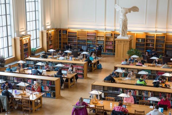Thompson Library Reading Room