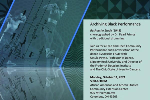 Archiving Black Performance poster