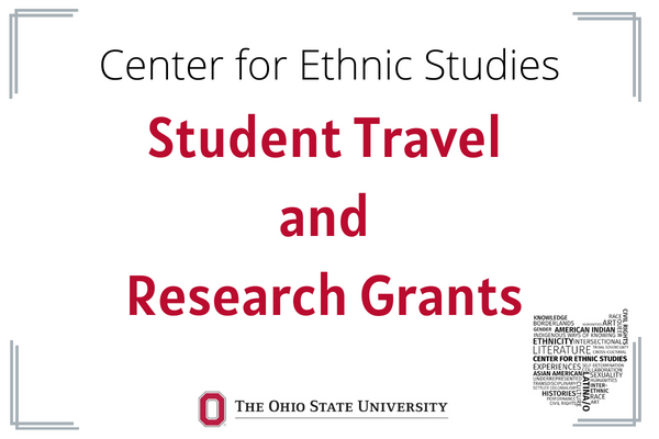 CES Student Travel and Research Grants with Logo and OSU logo