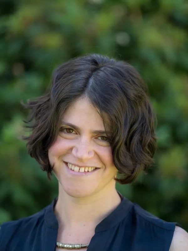 Headshot of woman with brown hair