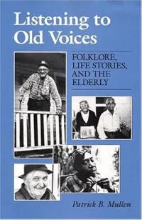 Blue cover with 4 photos of elderly people smiling 