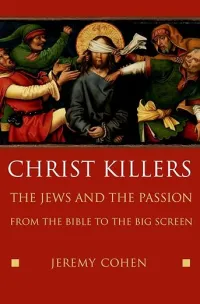 red cover with an illustration depicting Christ being assaulted