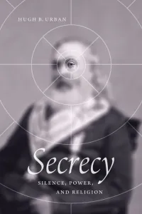 Cover: image of a man with all of his features obscured except for his right eye