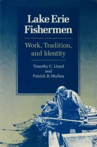 Cover with 3 men working on a small fishing boat