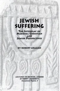 White Book Cover: Jewish Suffering