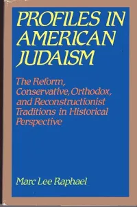 Blue Book Cover: Profiles in American Judaism 